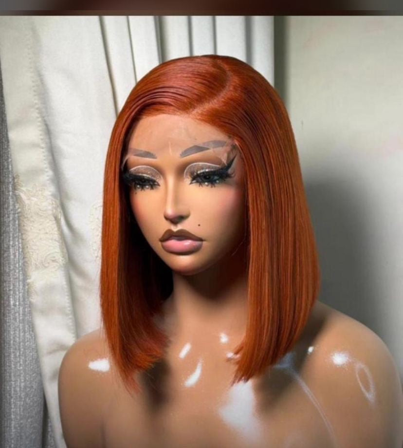12 Inch 5x5 Chinese Bone Straight Wig (Chic, Sophisticated, Trendy, Fashion-Forward, Long-Lasting)