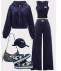 3-Piece Elegant Teen Outfit (Chic, Durable, Stylish, Fashion-Forward)