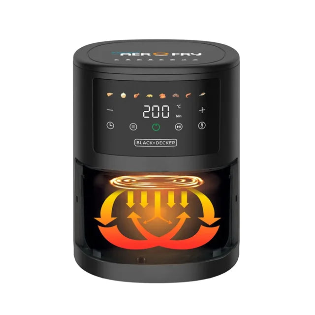 BLACK+DECKER AF350 Convection Manual Air Fryer – 3.5L (Black)