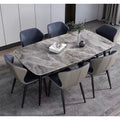 Contemporary Dining Set Featuring 6 Chairs (Robust, Long-lasting, Distinctive Design)