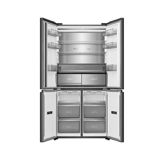 Hisense 591 Liters Inverter 4 Door Side By Side Refrigerator | REF 79WC