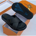 Stylish and Sturdy Men's Slippers (Chic, Resilient, Sophisticated, Trendy)